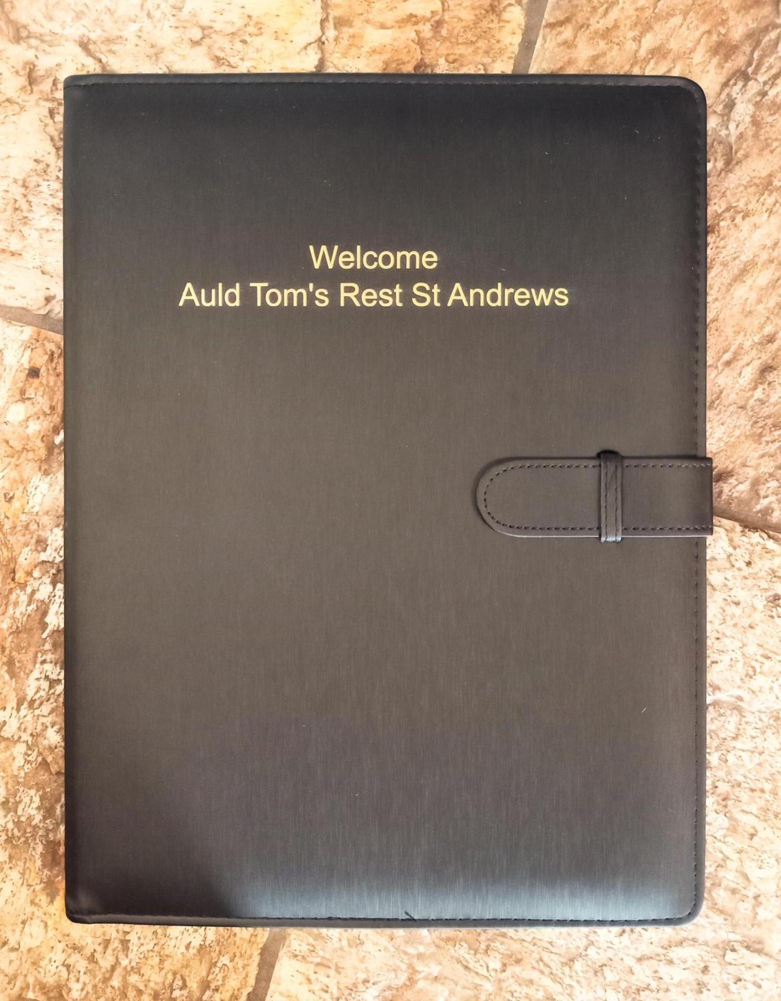 Auld Tom's Rest * St Andrews